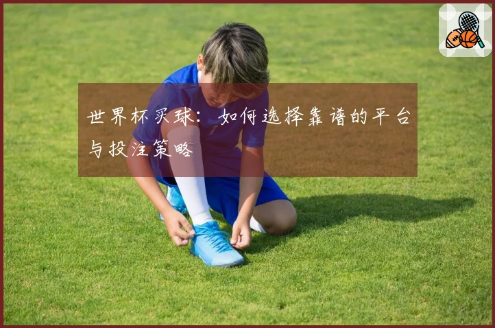 世界杯买球：如何选择靠谱的平台与投注策略