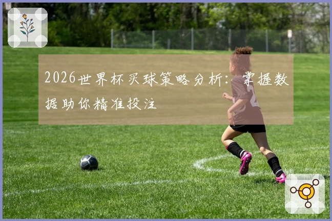 2026世界杯买球策略分析：掌握数据助你精准投注